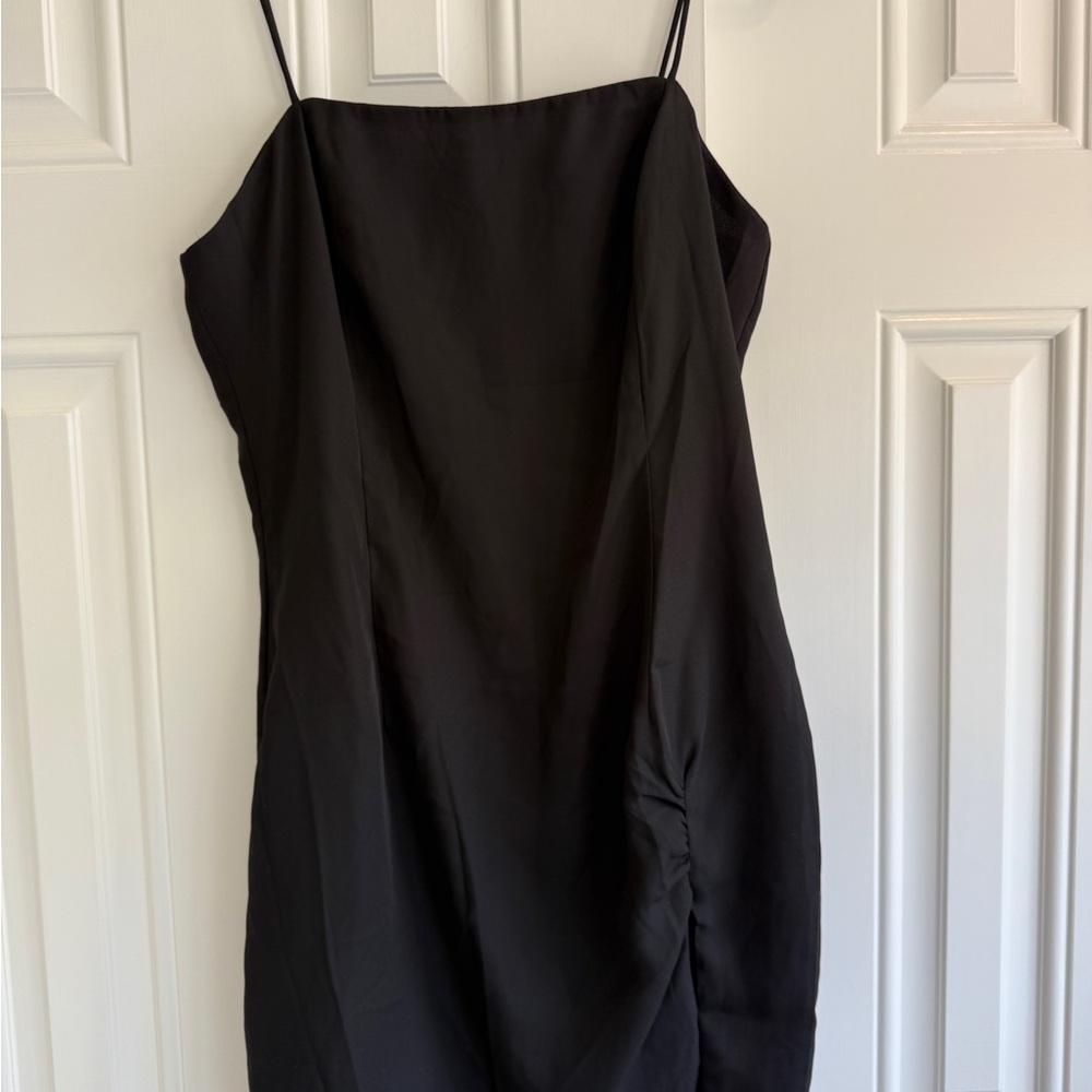 Superdown Black Strapless Dress